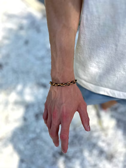 Black Enamel Chain
