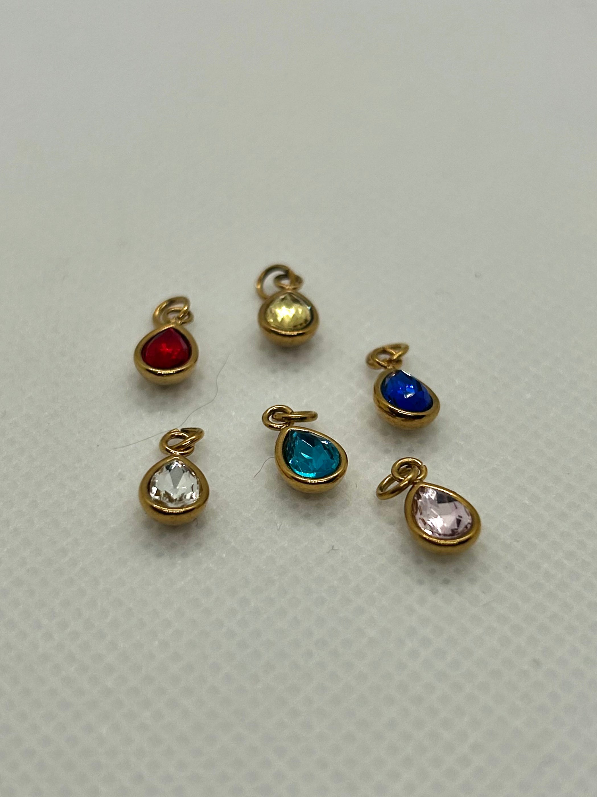 Birthday Stone Charm