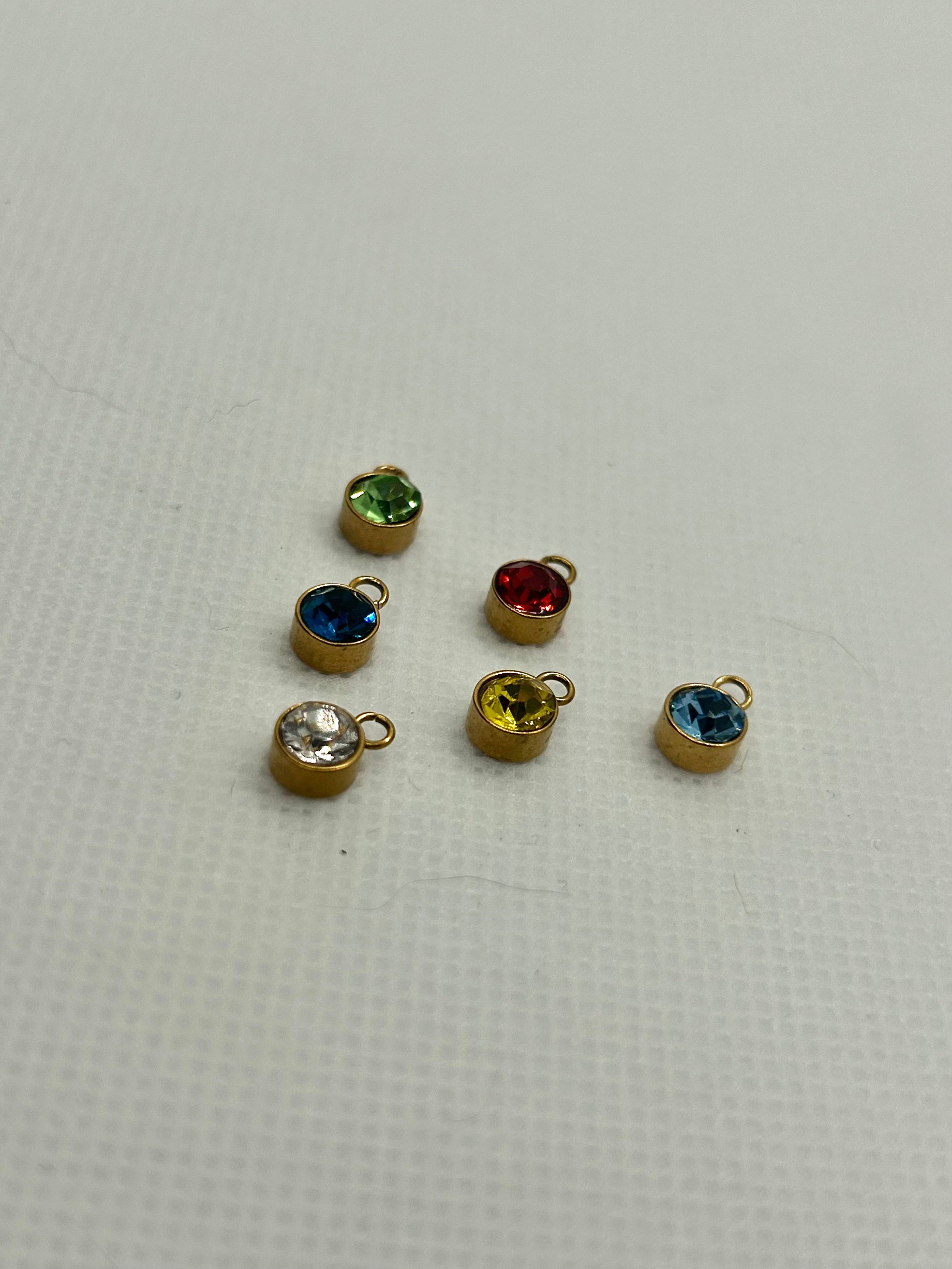 Birthday Stone Charm