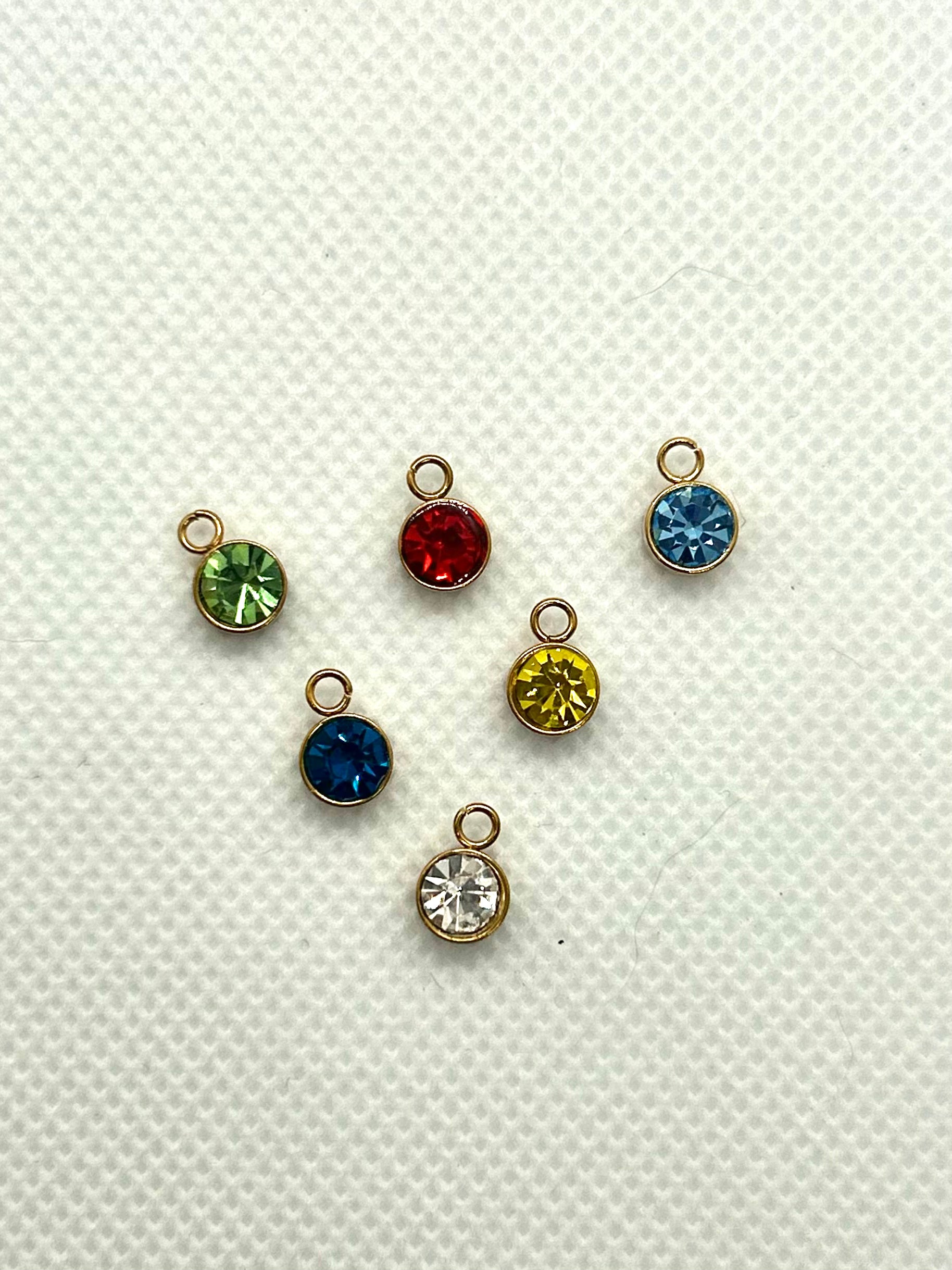 Birthday Stone Charm