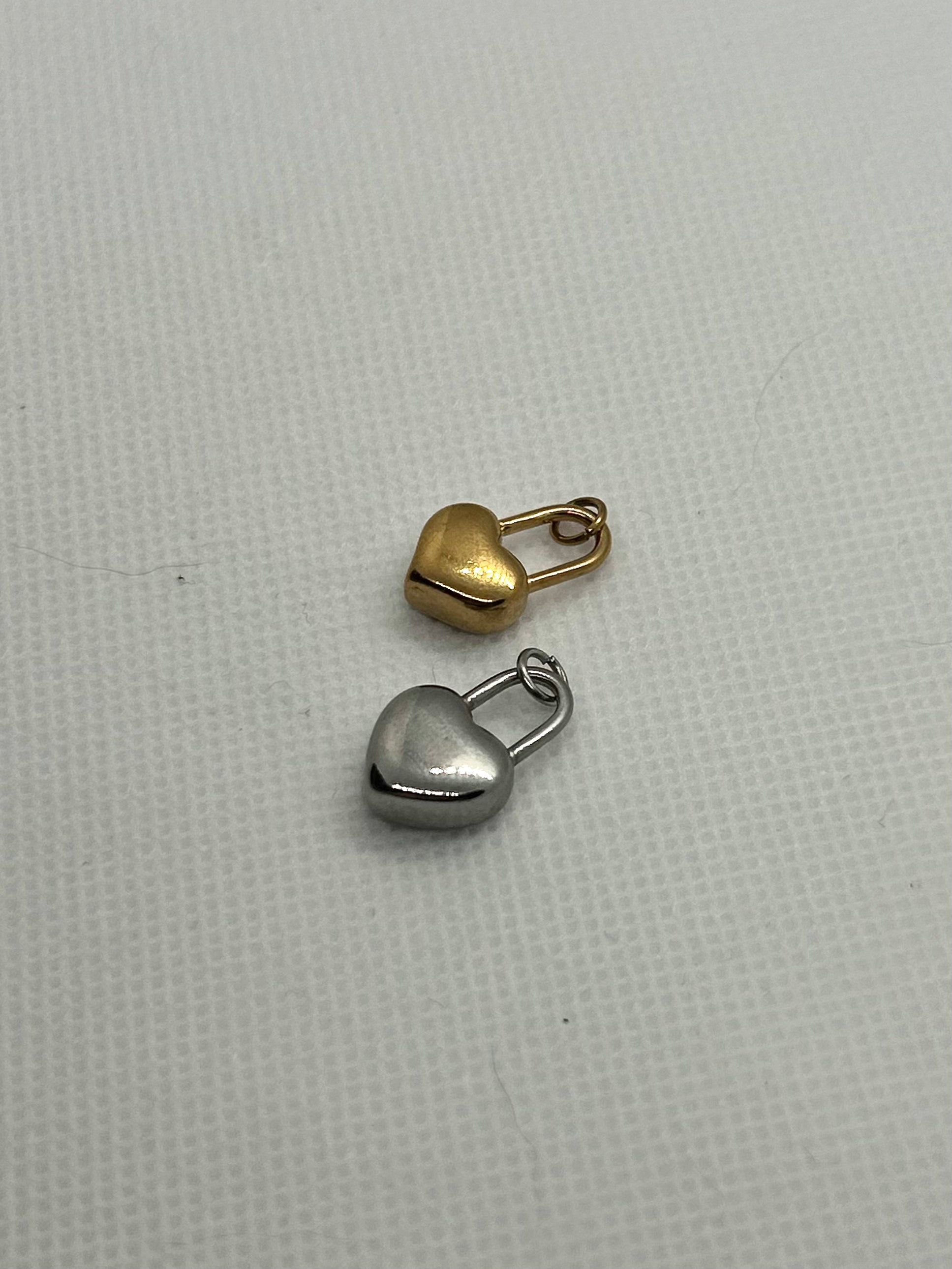 Heart Lock Charm