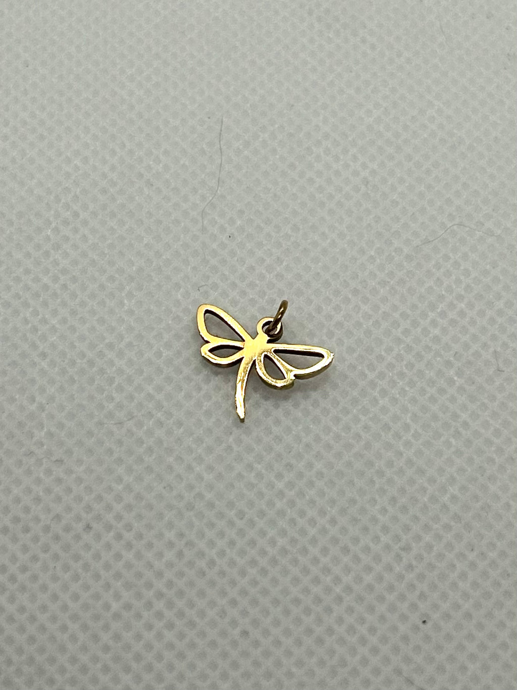 Minimal Dragonfly Charm