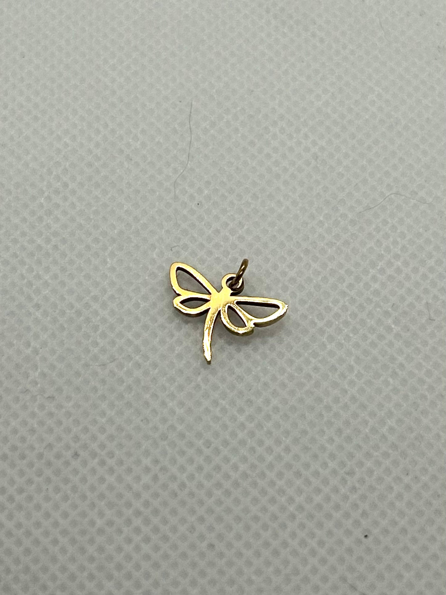 Minimal Dragonfly Charm