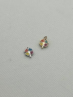 Colorful Clover Leaf Charm