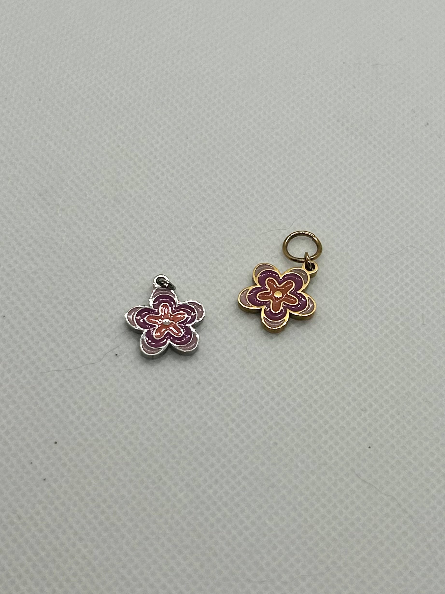 Groovy Flower Charm