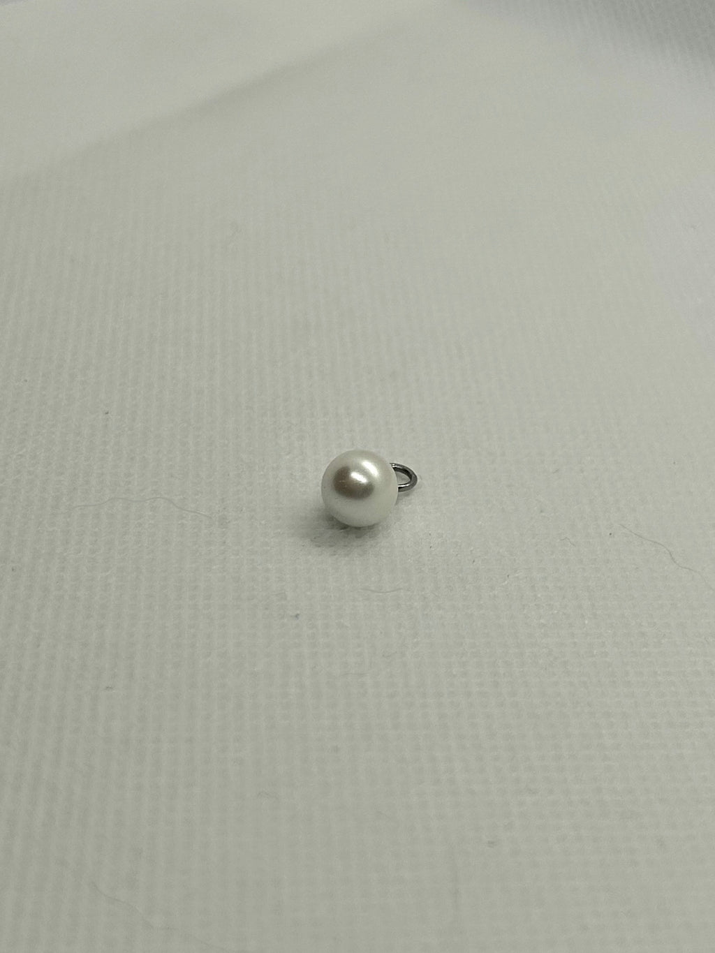 Glass Pearl Charm
