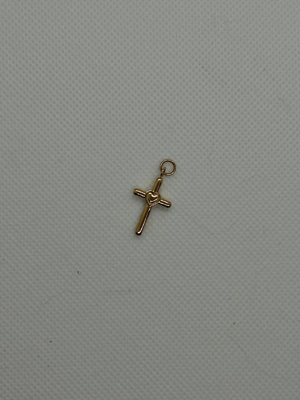 Heart Cross Charm