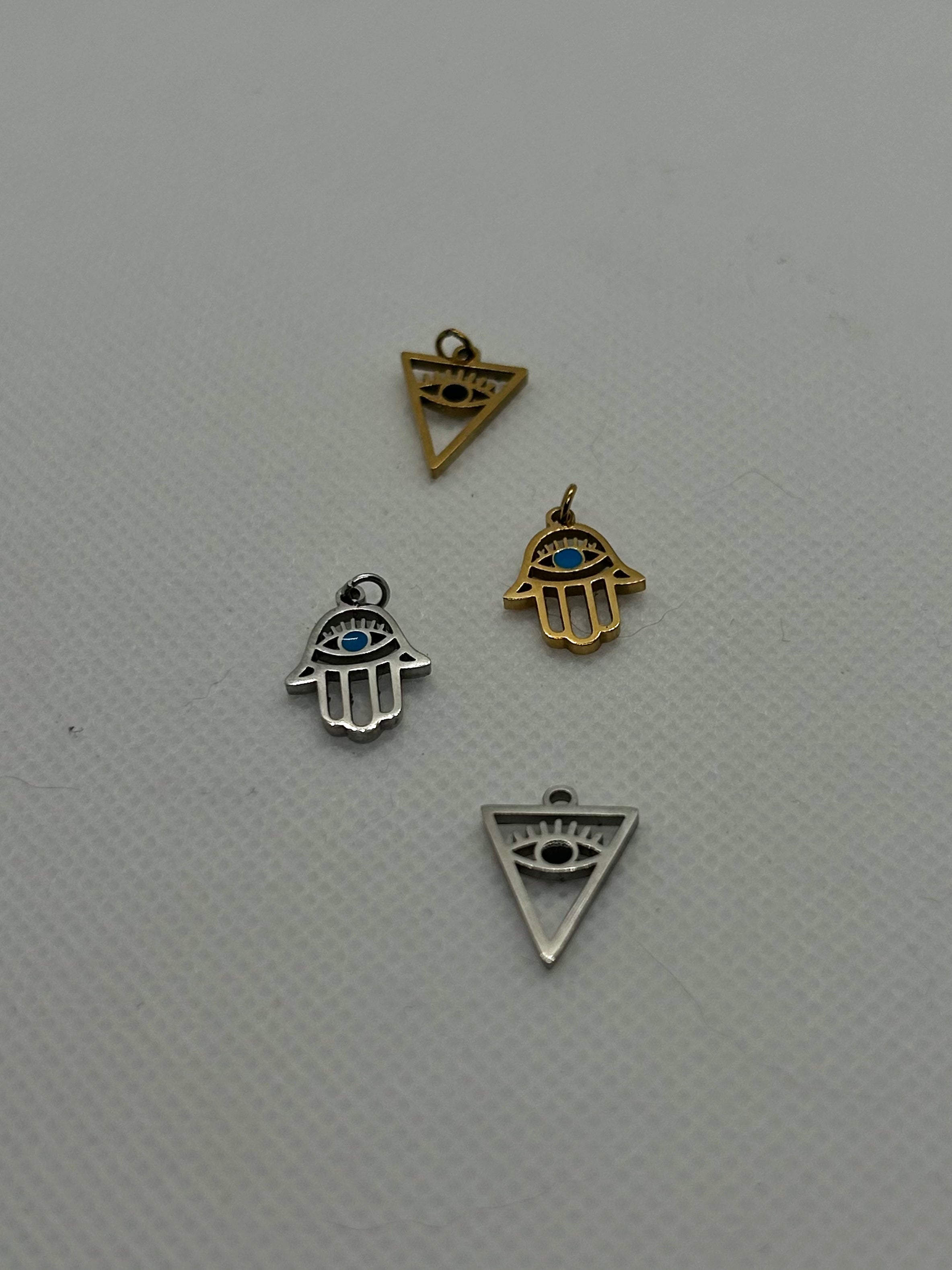 Simple Hand Evil Eye Charm