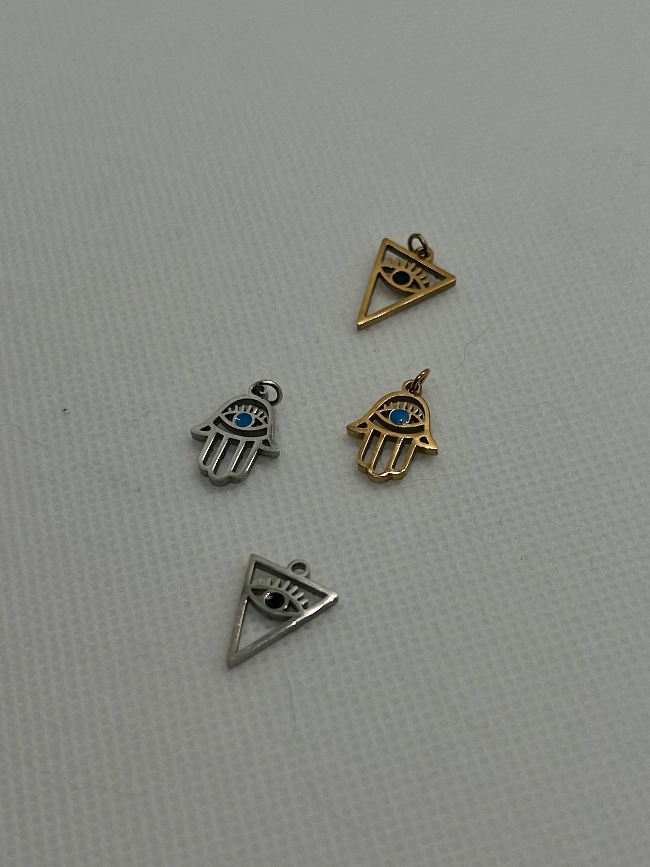 Simple Hand Evil Eye Charm