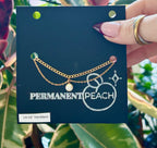 Golden Pearl Layered Necklace