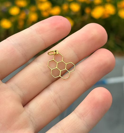 Honeycomb Charm