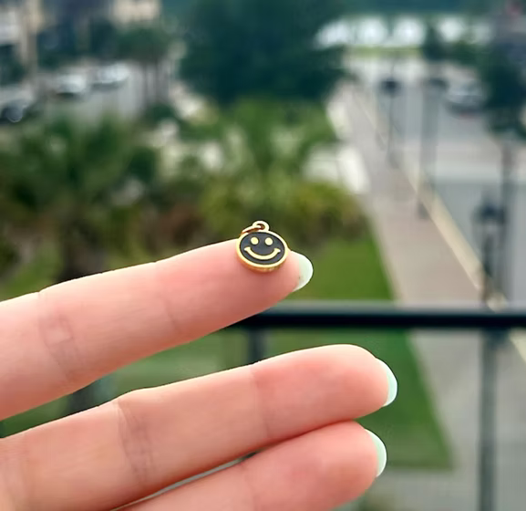 Smiley Face Charm