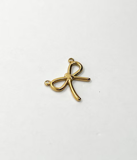 Bow Connector Charm