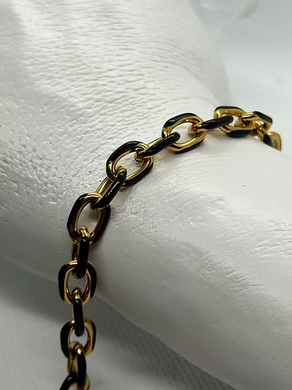 Black Enamel Chain