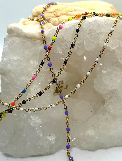 Enamel Colored Chain