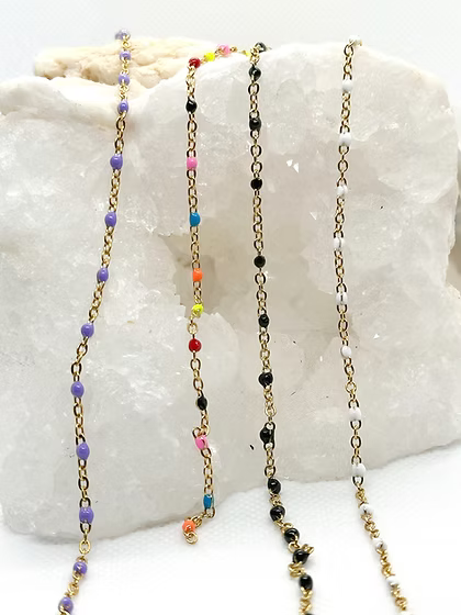 Enamel Colored Chain