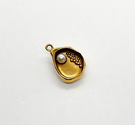 Shell & Pearl Charm