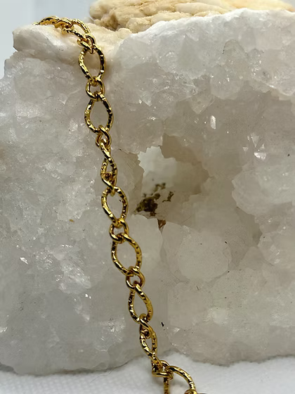 Hammered Oval Chain
