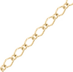 Hammered Oval Chain