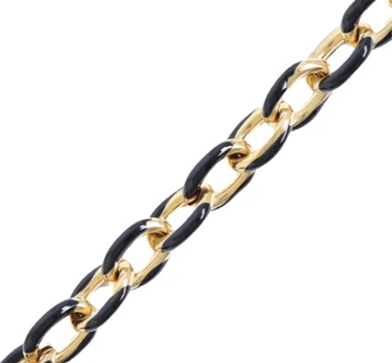 Black Enamel Chain