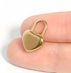 Heart Lock Charm